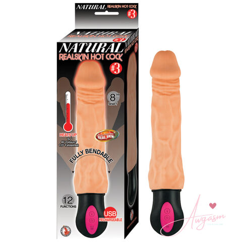 Natural Realskin Hot Cock #3-Flesh 8