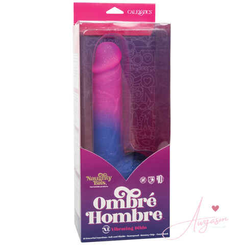 Naughty Bits Ombre Hombre XL Vibrating Dildo