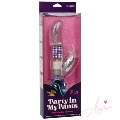 Naughty Bits Party in My Pants Jack Rabbit Vibrator