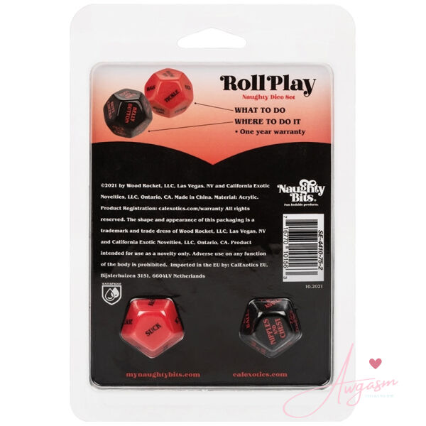 Naughty Bits Roll Play Naughty Dice Set - Image 3