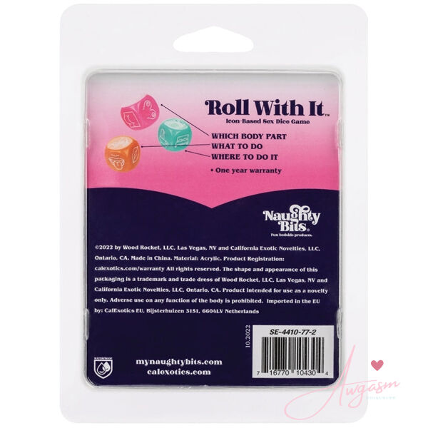 Naughty Bits Roll With It Icon Based Sex Dice - Image 4