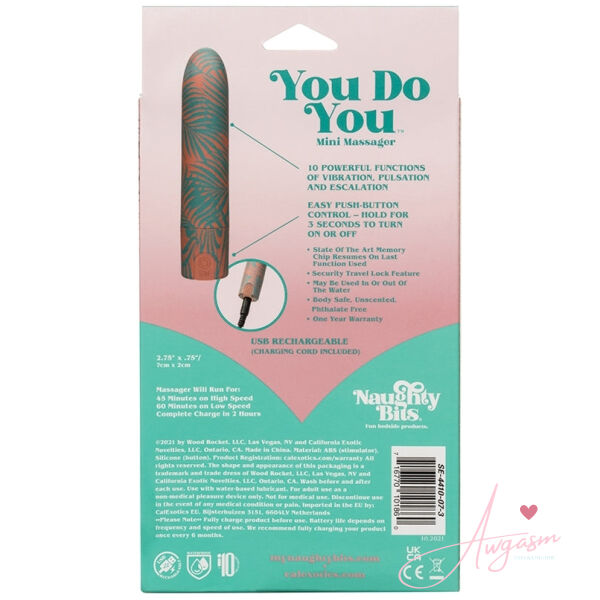 Naughty Bits You Do You Mini Massager - Image 4
