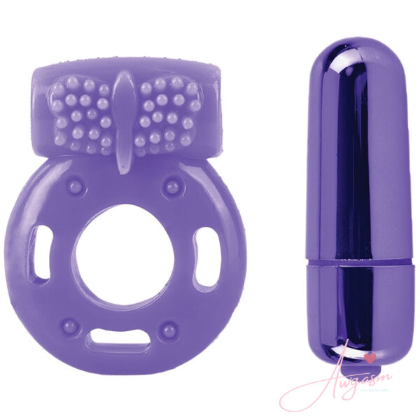 Neon Vibrating Couples Kit-Purple - Image 3