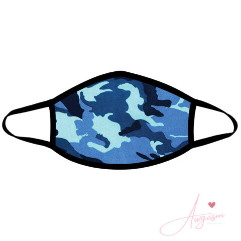 Neva Nude Camo Mask-Blue Large