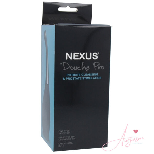 Nexus Anal Douche with Prostate Nozzle-Black - Image 3