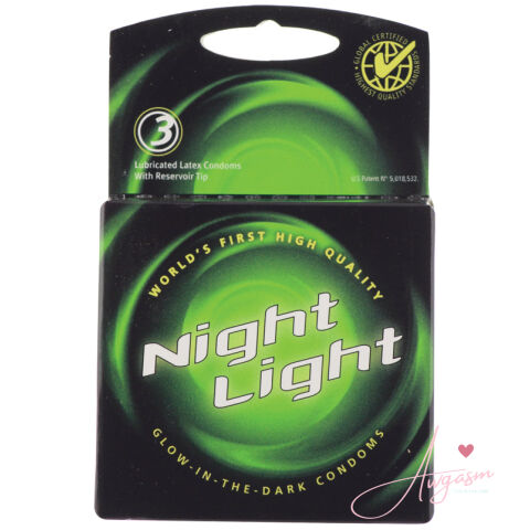 Night Light Condoms (3 Pack)
