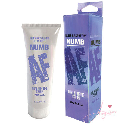 Numb AF Anal Numbing Cream-Blue Raspberry 1.5oz