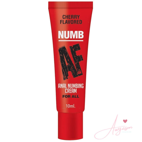 Numb AF Anal Numbing Cream-Cherry 10ml Fishbowl of 65pcs - Image 2