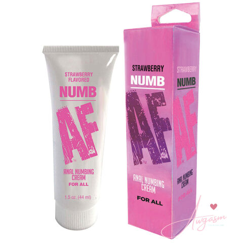 Numb AF Anal Numbing Cream-Strawberry 1.5oz