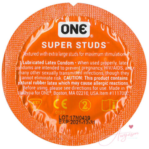 ONE Super Studs Condoms (Bulk)
