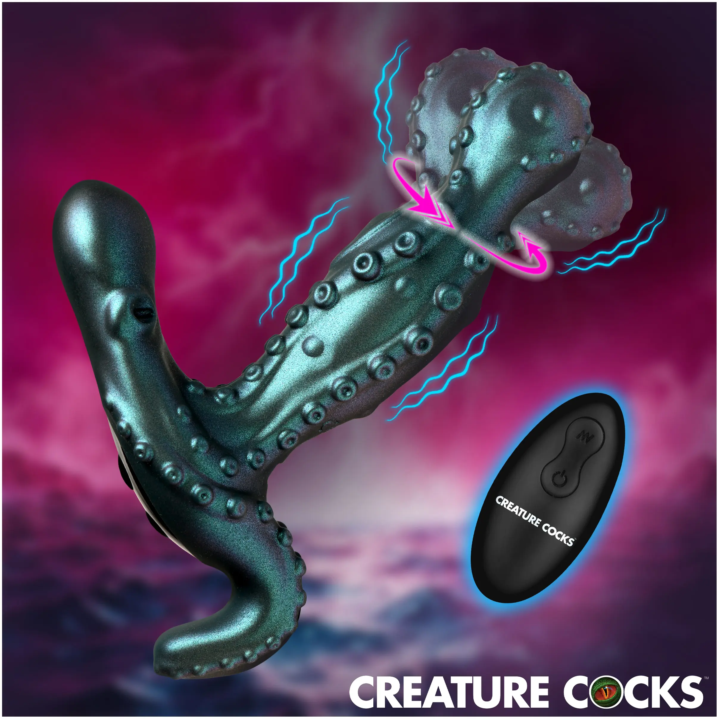 Octoprobe Gyrating Prostate Vibrator