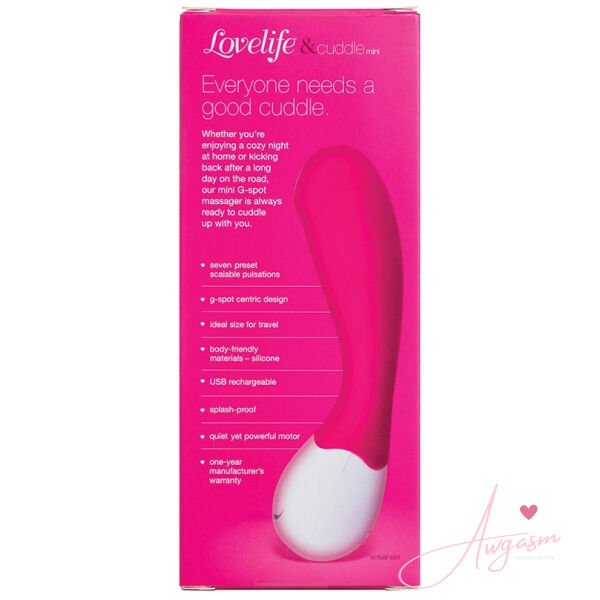 OhMiBod Lovelife Cuddle Mini-Pink - Image 3