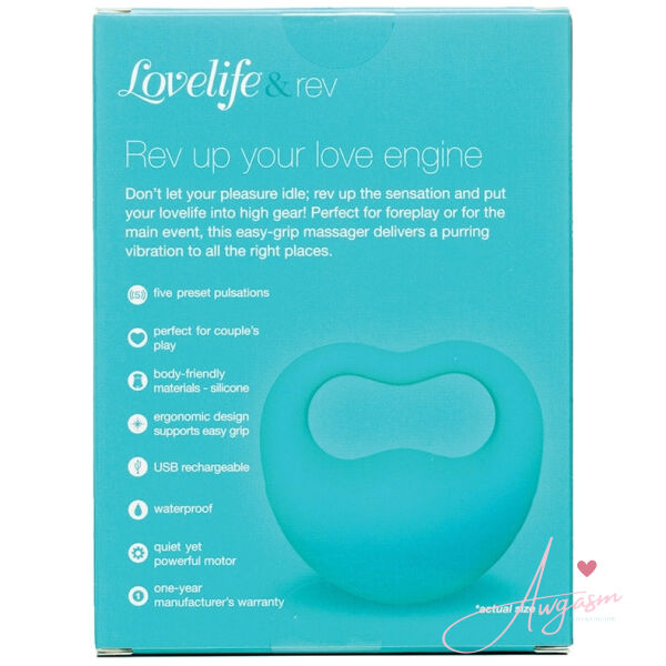 OhMiBod Lovelife Rev Ð Finger vibe-Turquoise - Image 3