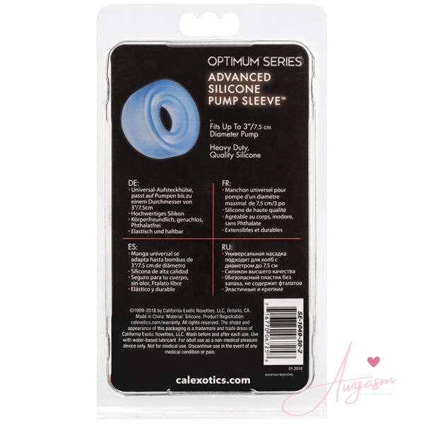 Optimum Series Advanced Silicone Pump Sleeve-Blue - Image 3