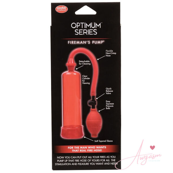 Optimum Series Fireman's Pump-Red - Image 3