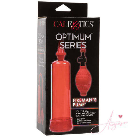 Optimum Series Fireman's Pump-Red
