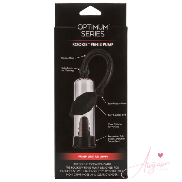 Optimum Series Rookie Penis Pump-Clear - Image 3