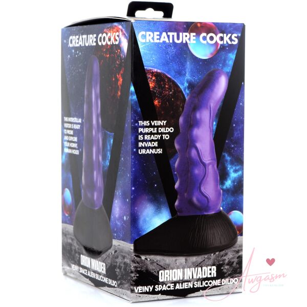 Orion Invader Veiny Space Alien Silicone Dildo - Image 8