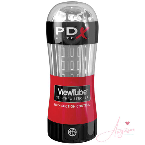 PDX Elite ViewTube Stroker-Clear