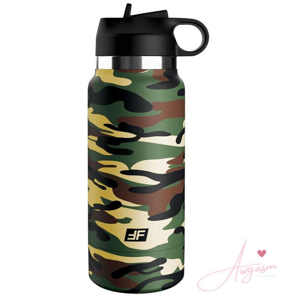 PDX Plus Fap Flask Happy Camper-Frosted - Image 3