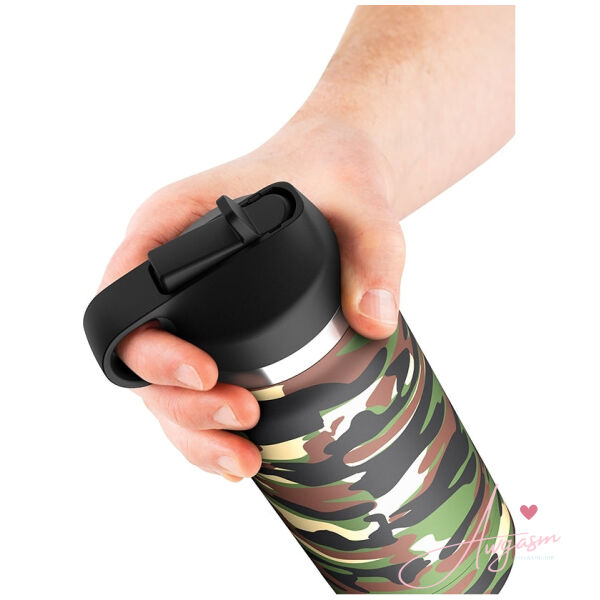 PDX Plus Fap Flask Happy Camper-Frosted - Image 4