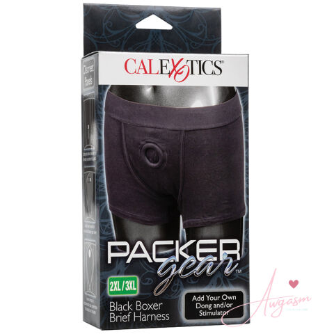 Packer Gear Black Boxer Brief Harness 2XL/3XL