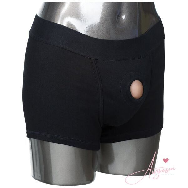 Packer Gear Black Boxer Brief Harness XL/2XL - Image 2
