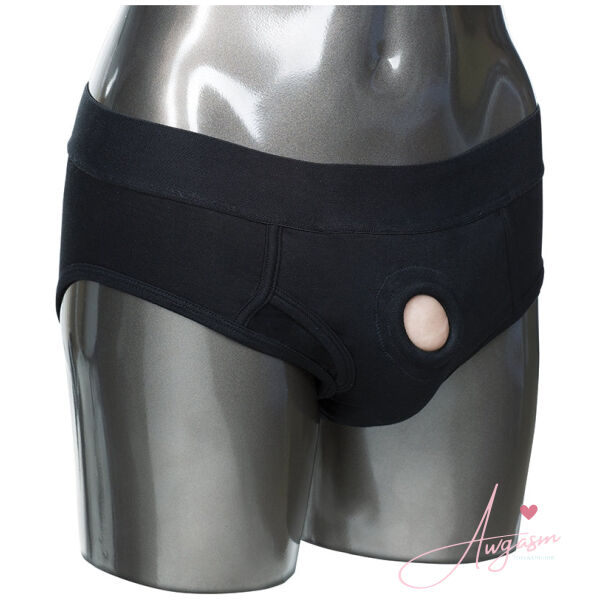 Packer Gear Black Brief Harness XL/2XL - Image 2