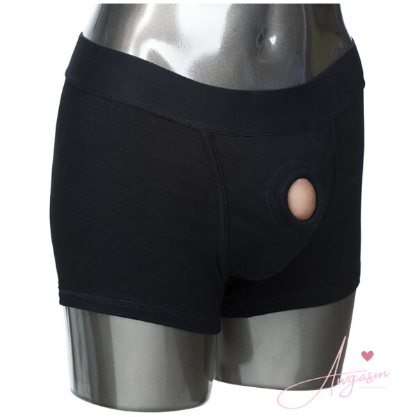 Packer Gear Boxer Brief Harness-Black L/XL - Image 2
