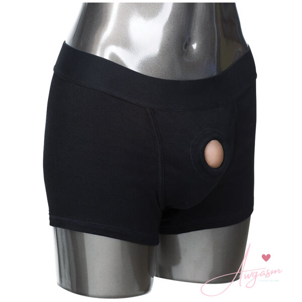 Packer Gear Boxer Brief Harness-Black XS/S - Image 2