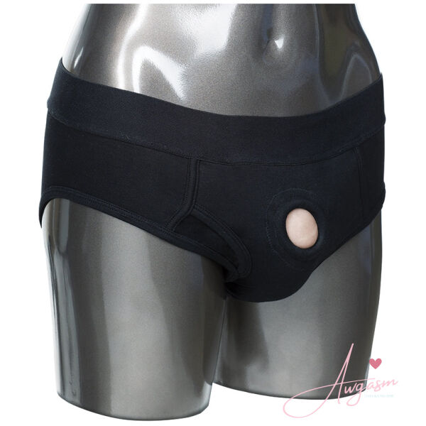 Packer Gear Brief Harness-Black M/L - Image 2
