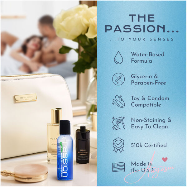 Passion Natural Water-Based Lubricant - 2 oz - Image 4