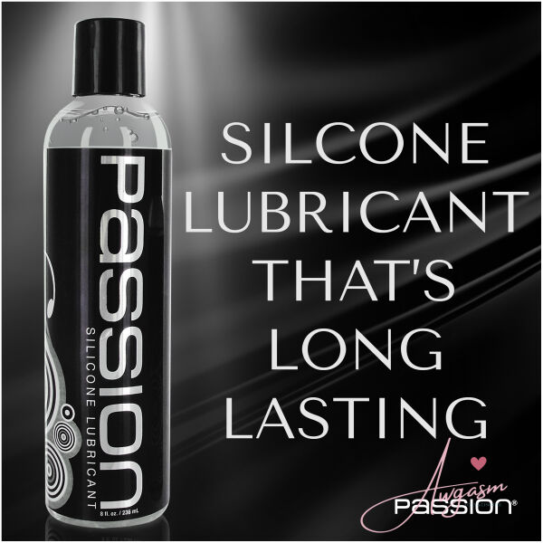 Passion Premium Silicone Lubricant - 8 oz - Image 2