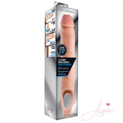 Performance Sheath Penis Extender-Vanilla 11.5
