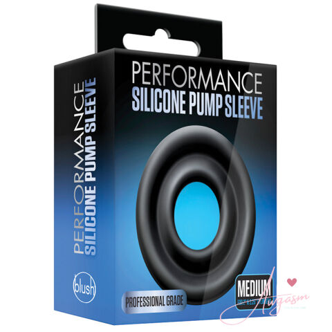 Performance Silicone Pump Sleeve-Black Medium