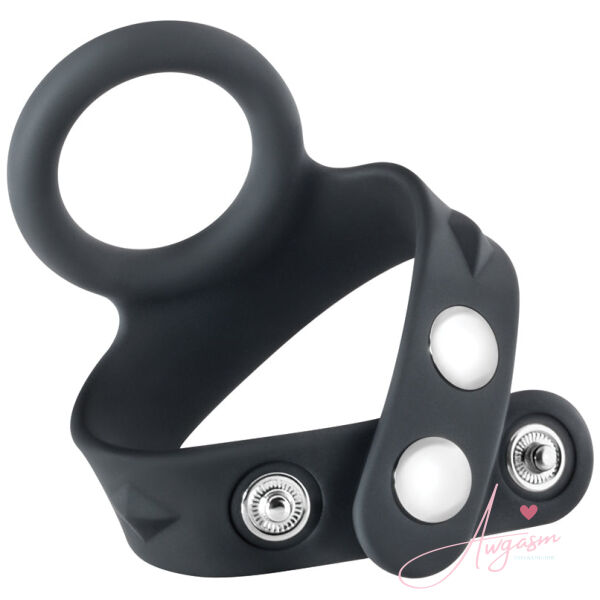 Performance VS6 Cock & Ball Strap-Black - Image 3