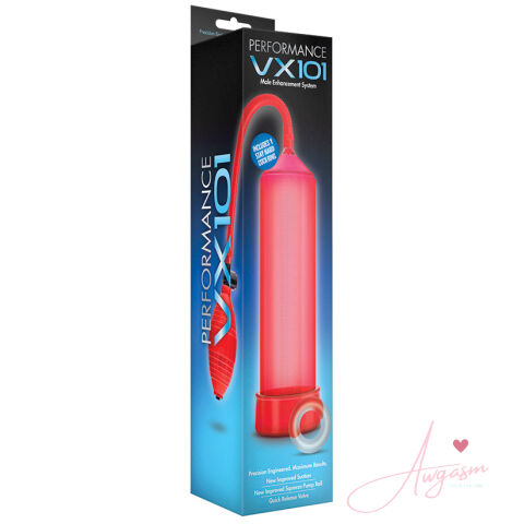 Performance VX101 Male Enhancement Pump-Red