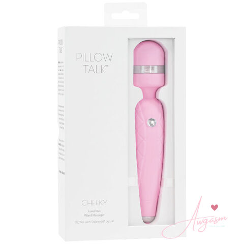 Pillow Talk Cheeky Wand Massager-Pink