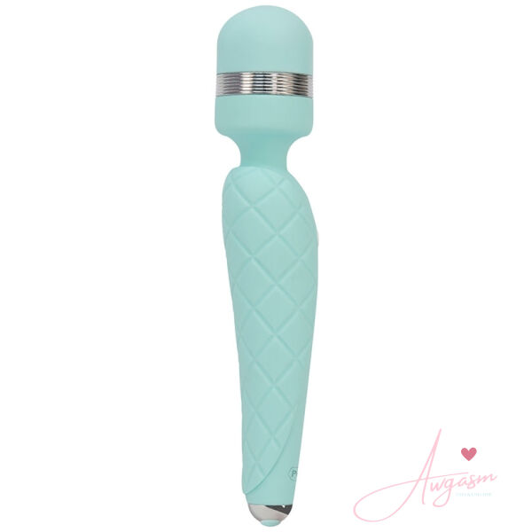Pillow Talk Cheeky Wand Massager-Teal - Image 2