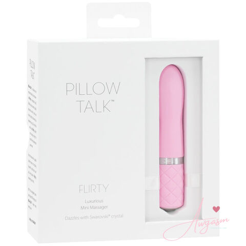 Pillow Talk Flirty Mini Massager-Pink 4.25