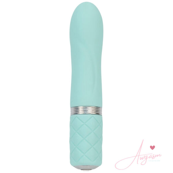 Pillow Talk Flirty Mini Massager-Teal 4.25 - Image 2