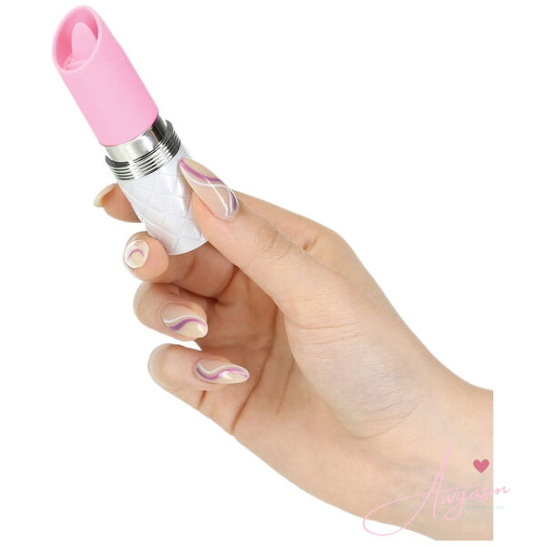 Pillow Talk Lusty Flickering Massager-Pink - Image 4