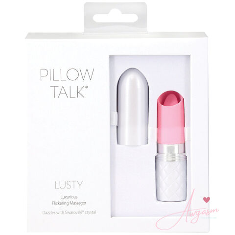 Pillow Talk Lusty Flickering Massager-Pink