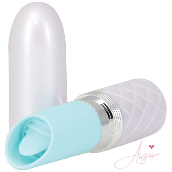 Pillow Talk Lusty Flickering Massager-Teal - Image 3
