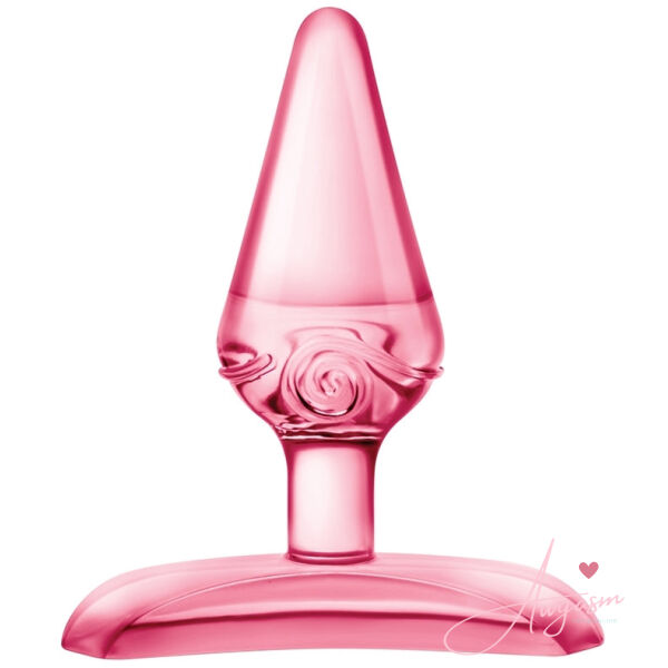 Play With Me Hard Candy Anal Plug-Pink - Image 2