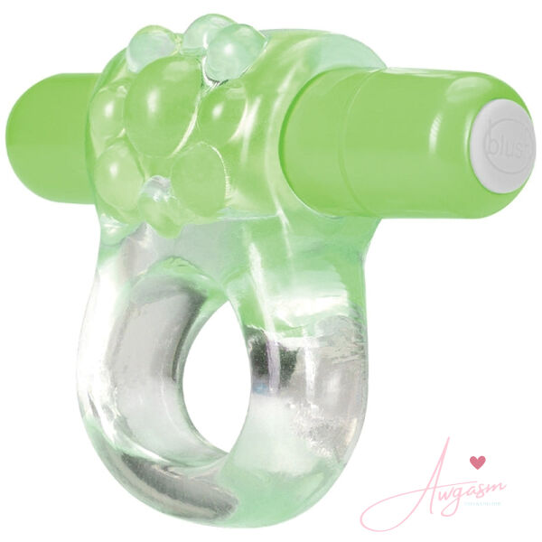 Play with Me Teaser Vibrating C-Ring €“Green - Image 2