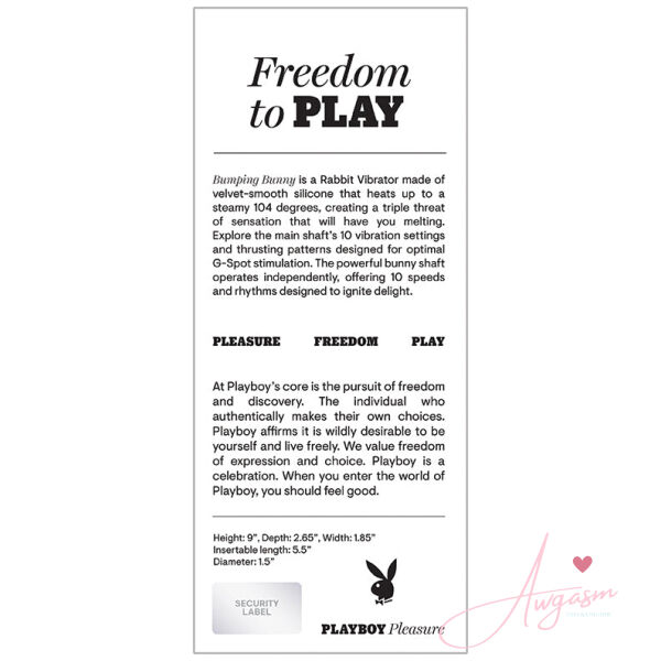 Playboy Pleasure Bumping Bunny - Image 2