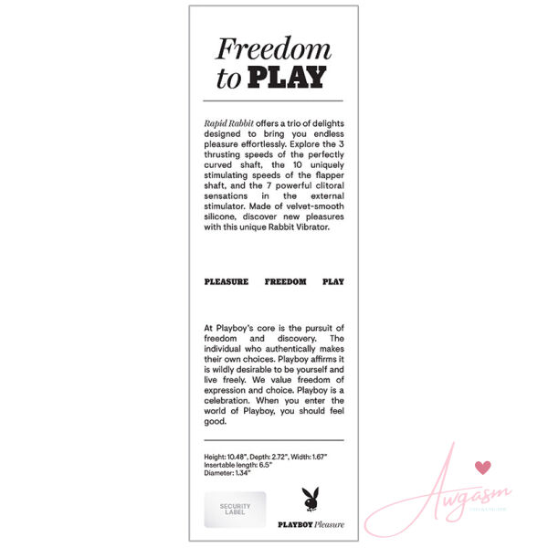 Playboy Pleasure Rapid Rabbit - Image 2