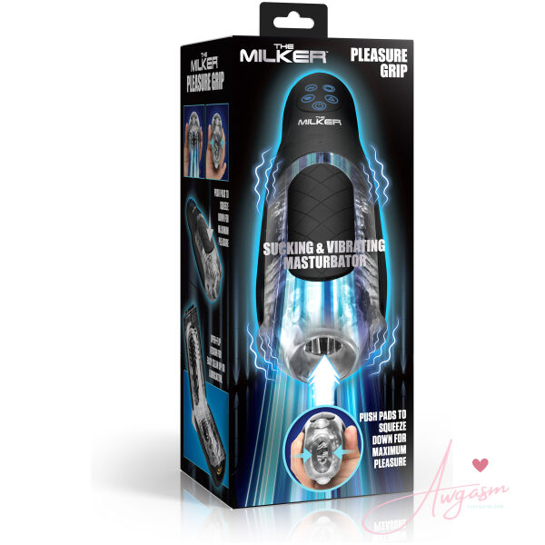 Pleasure Grip Sucking & Vibrating Masturbator - Image 7