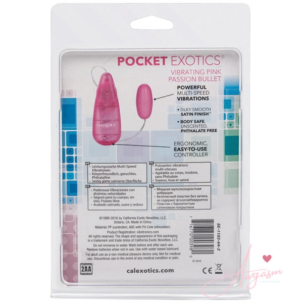 Pocket Exotics Single Bullet-Pink - Image 3